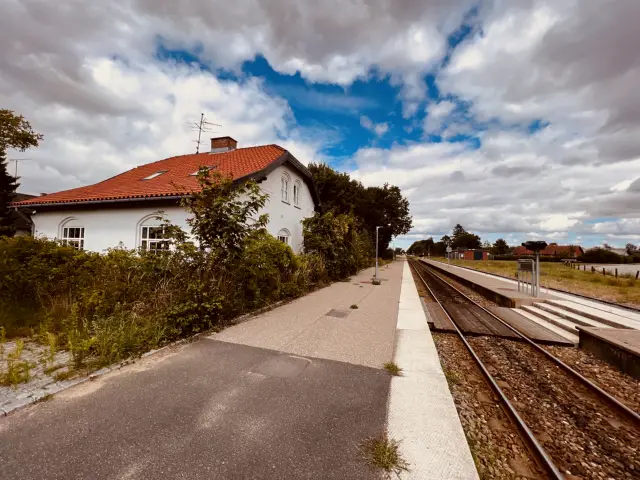 Billede af Kirke-Eskildstrup Station.