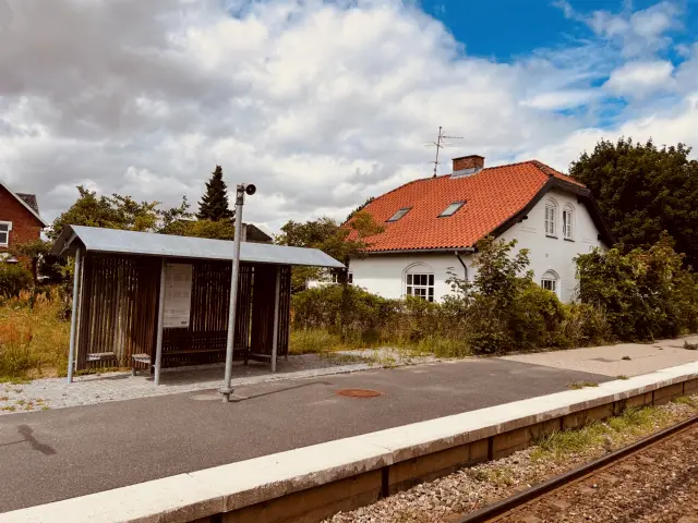 Billede af Kirke-Eskildstrup Station.