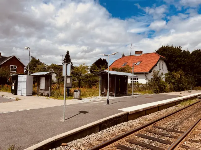 Billede af Kirke-Eskildstrup Station.
