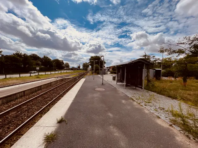 Billede af Kirke-Eskildstrup Station.