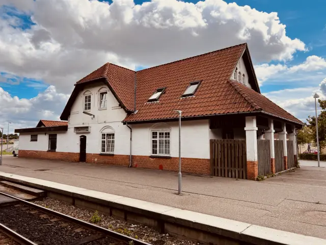 Billede af Store Merløse Station.