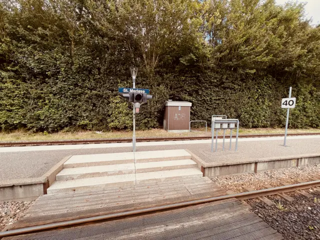 Billede af Store Merløse Station.