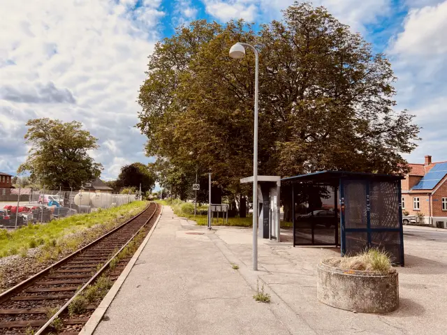 Billede af Nyrup Station.
