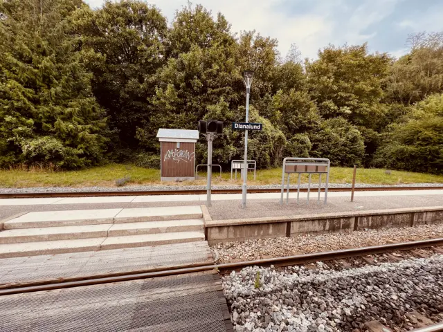 Billede af Dianalund Station.