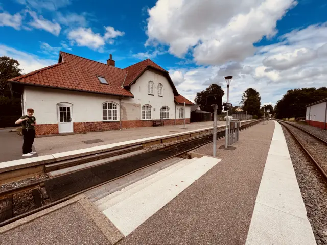Billede af Ruds Vedby Station.