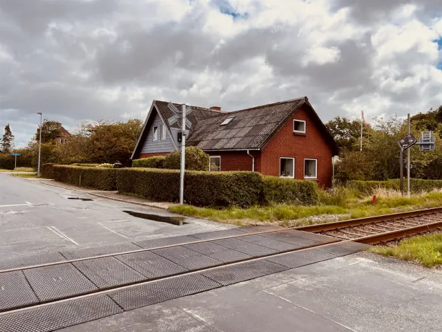Billede af Dejbjerg Trinbræt - Trinbræt er nedrevet, men Dejbjerg Trinbræt har ligget her.