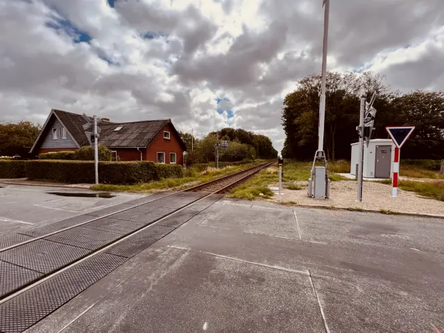Billede af Dejbjerg Trinbræt - Trinbræt er nedrevet, men Dejbjerg Trinbræt har ligget her.