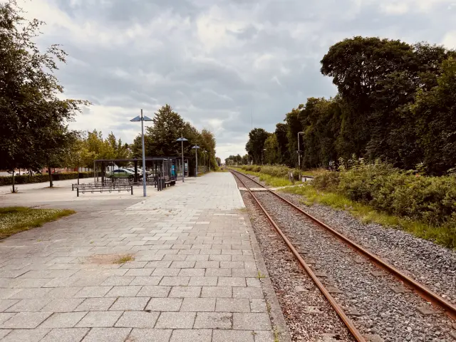 Billede af Tistrup Station.