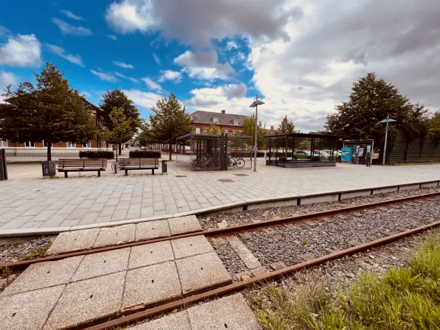 Billede af Tistrup Station.
