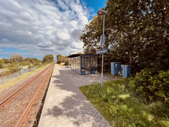 Billede af Varde Kaserne Station.
