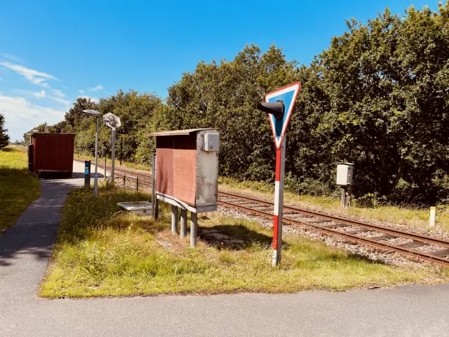 Billede af Hyllerslev Station.