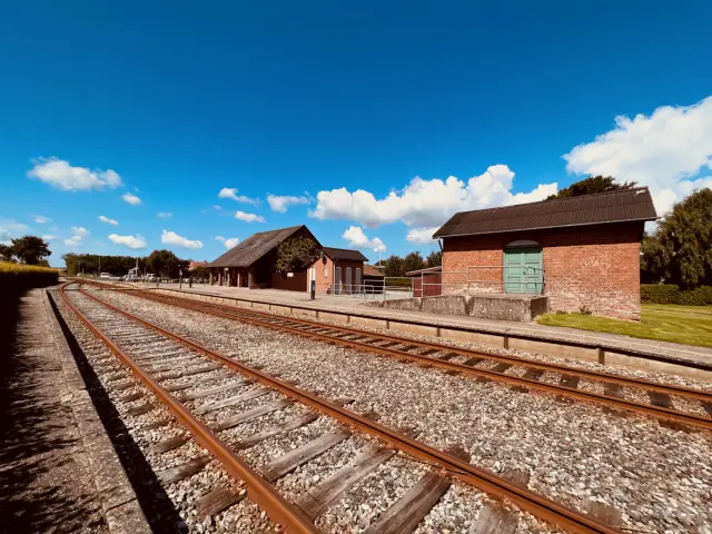 Billede af Billum Station.