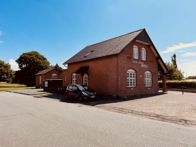 Billede af Billum Station.