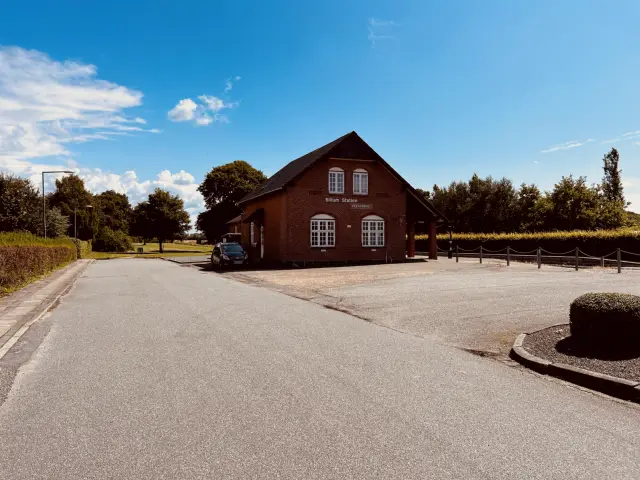 Billede af Billum Station.