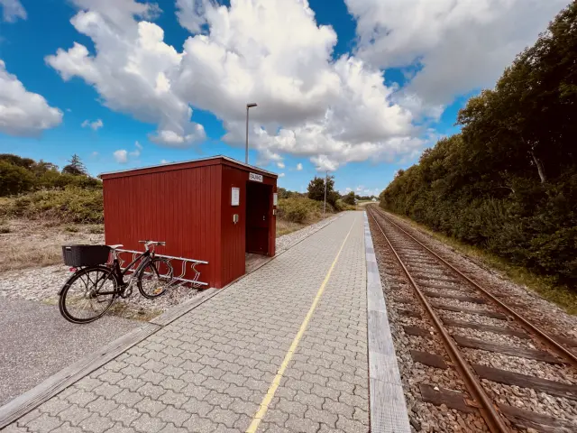 Billede af Baunhøj Station.
