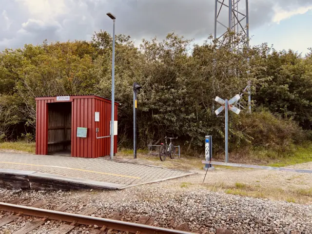 Billede af Jegum Station.