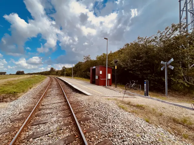 Billede af Jegum Station.