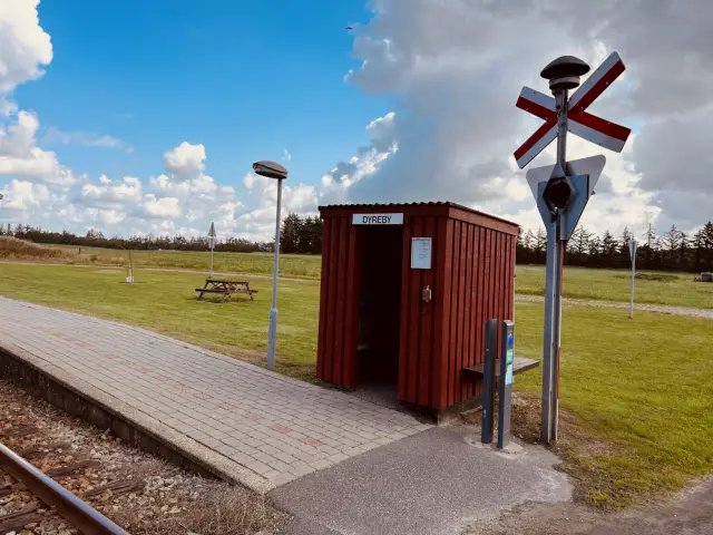 Billede af Dyreby Station.
