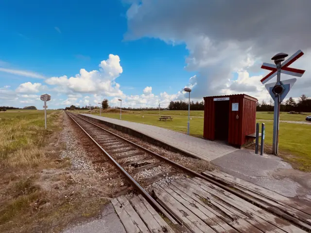 Billede af Dyreby Station.