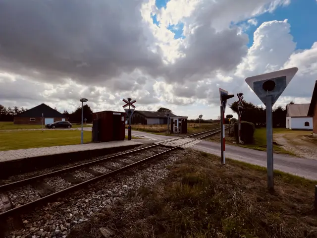 Billede af Dyreby Station.