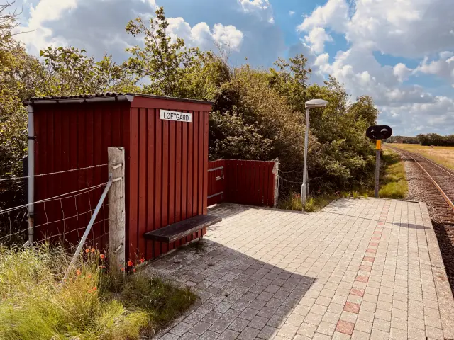 Billede af Løftgård Station.