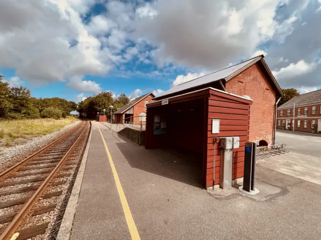 Billede af Lunde J Station.