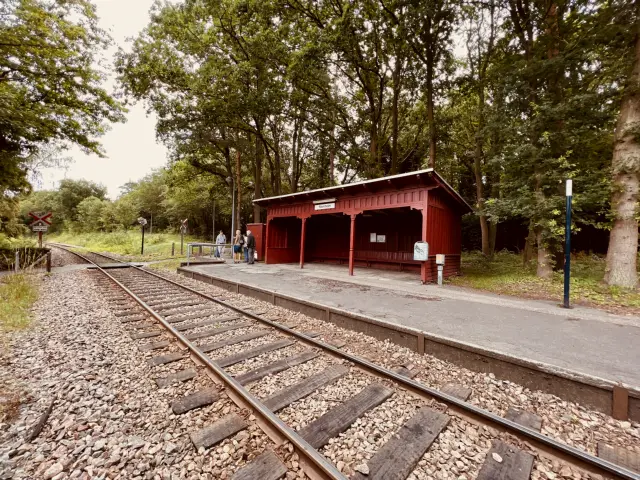 Billede af Ravnholm Station.