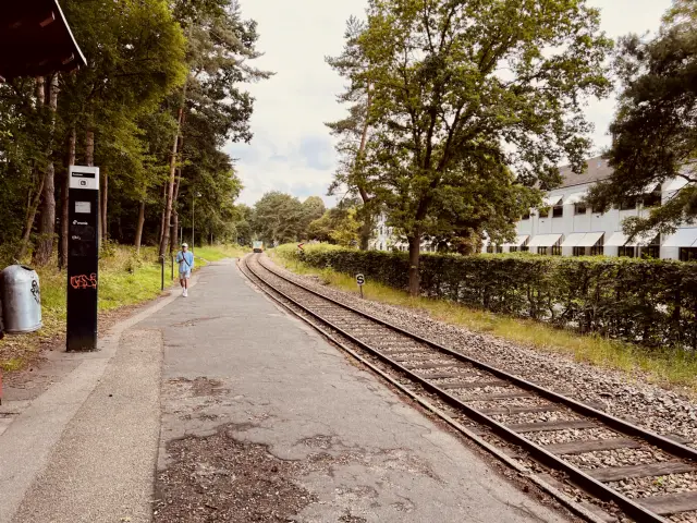 Billede af Lyngby Lokalstation.
