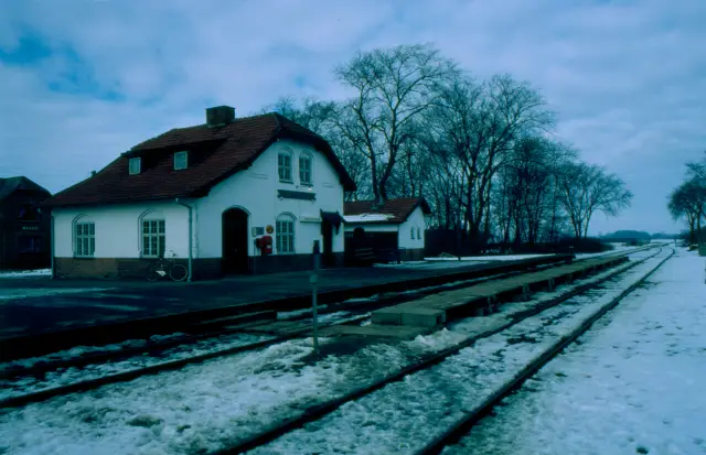 Billede af Kirke-Eskildstrup Station.