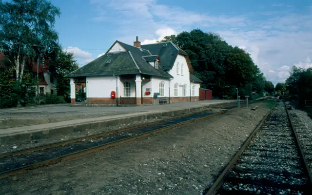 Billede af Ruds Vedby Station.