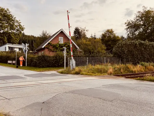 Billede af Åbro Trinbræt - Trinbræt er nedrevet, men Åbro Trinbræt har ligget her.