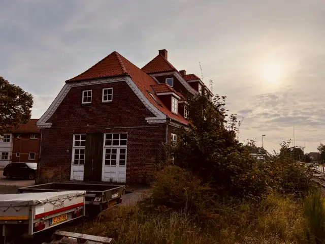 Billede af Rødkærsbro Station.