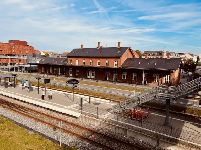Billede af Viborg Station.