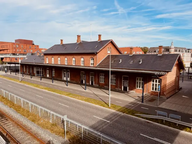 Billede af Viborg Station.