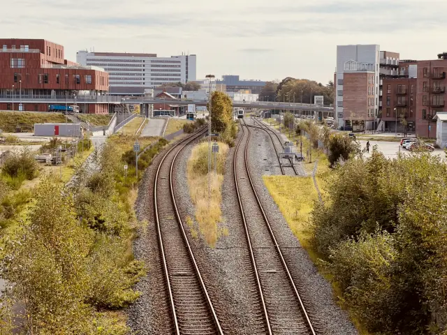 Billede af Viborg Station.