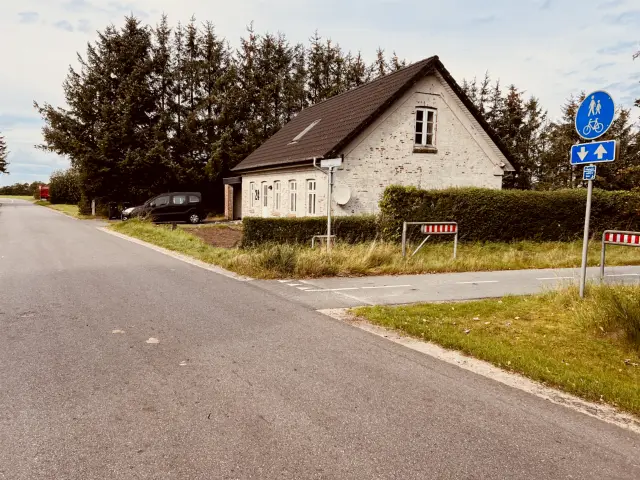 Billede af Nørremark Trinbræt - Trinbræt er nedrevet, men Nørremark Trinbræt har ligget her.