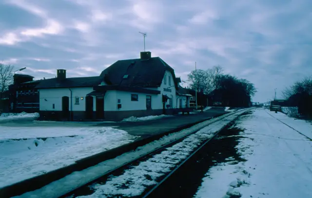 Billede af Store Merløse Station.
