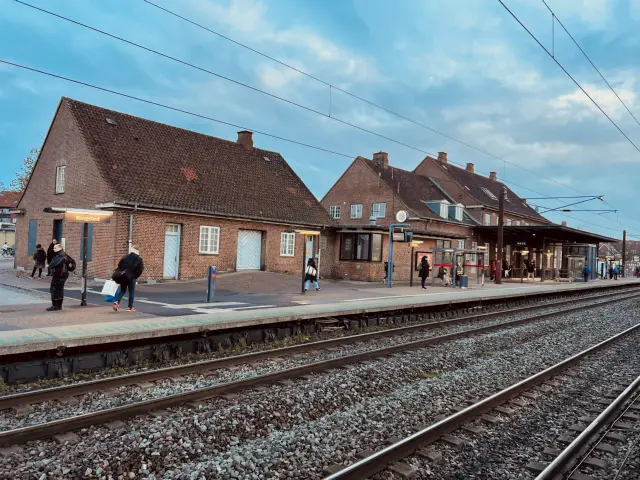 Billede af Ringsted Station.