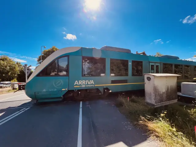 Billede af ARRIVA AR 1022 fotograferet ud for Ribe Nørremark Station.
