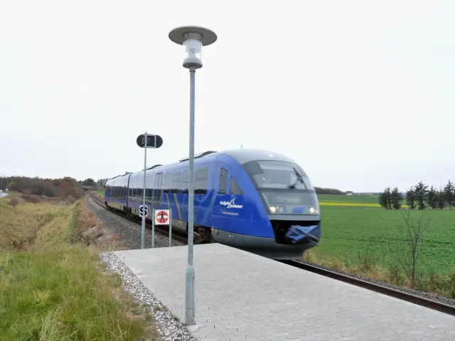 Billede af NJJ DM 502 fotograferet ud for Herregårdsparken Station.