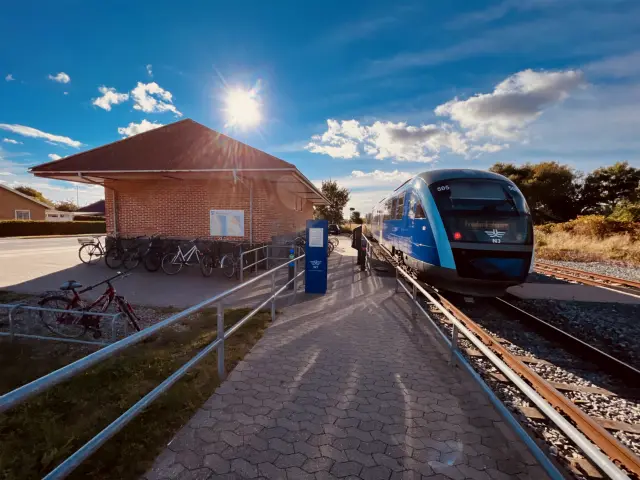 Billede af NJJ DM 505 fotograferet ud for Strandby Station.
