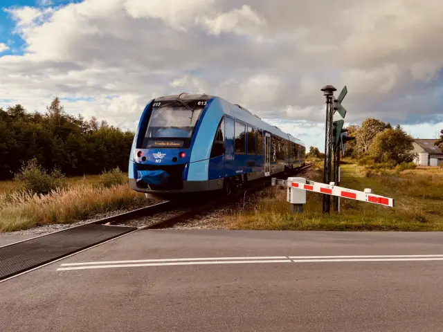 Billede af NJJ LM 613 fotograferet ud for Bunken Station.