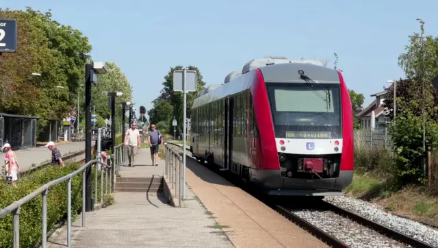 Billede af LT 2031-2131, tidligere VL 2031-2131 fotograferet ud for Havdrup Station.