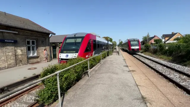 Billede af LT 2031-2131, tidligere VL 2031-2131 fotograferet ud for Havdrup Station.