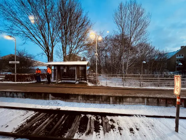Billede af Jægersborg Lokalbane Station.