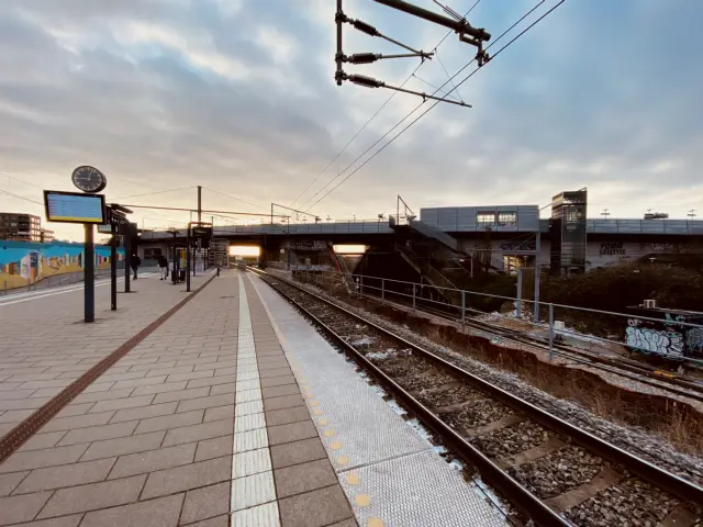 Billede af Ny Ellebjerg Trinbræt.
