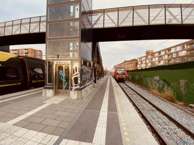 Billede af Ny Ellebjerg Trinbræt.