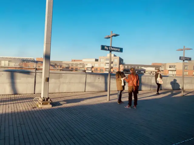 Billede af Ny Ellebjerg Trinbræt.
