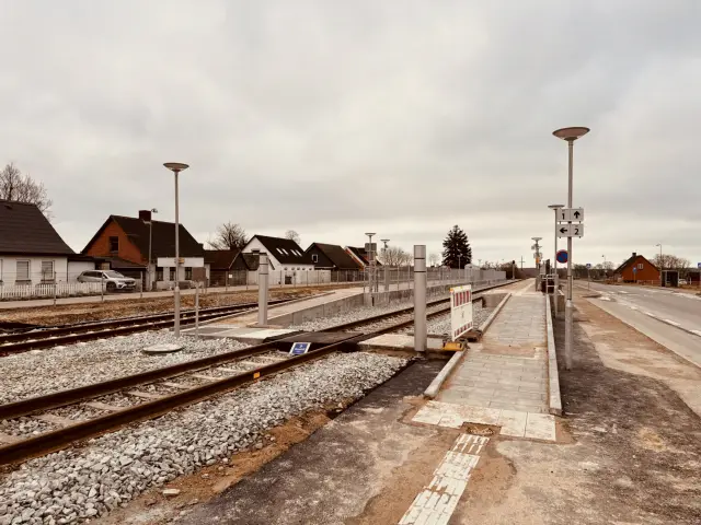 Billede af Faxe Syd Station.