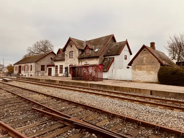 Billede af Rødvig Station.